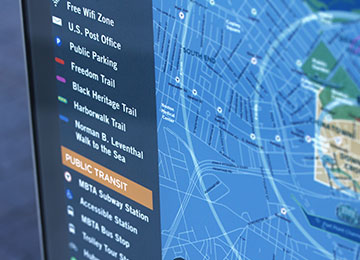 Boston Plans Wayfinding Kiosks